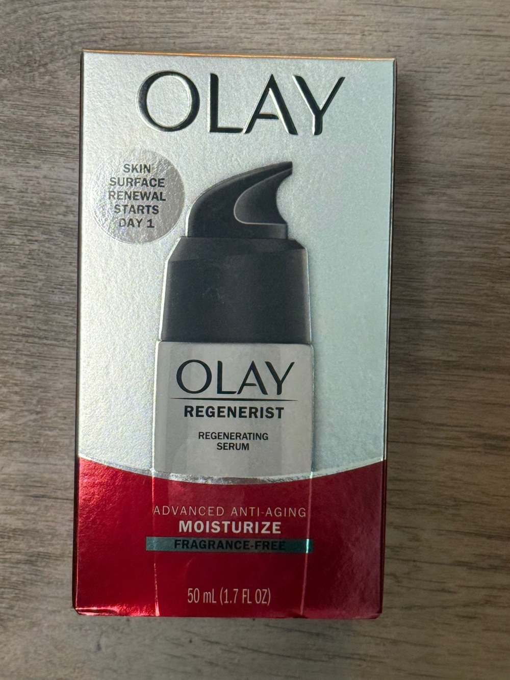 2 New Olay Regenerist Regenerating Serum Advanced Anti-Aging -1.7oz Each Box NEW - Picture 2 of 4
